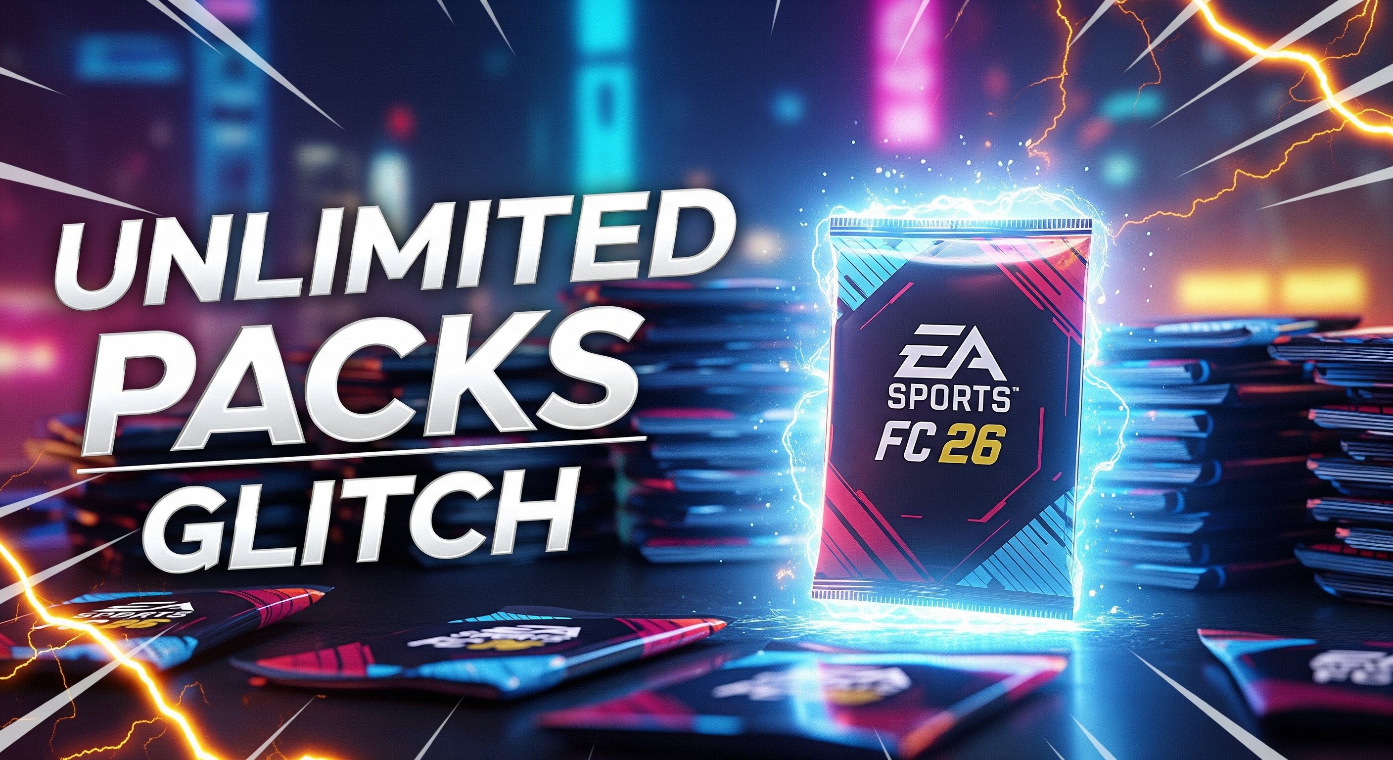 EA FC 26 thumbnail maker — Ultimate Team & pack designs