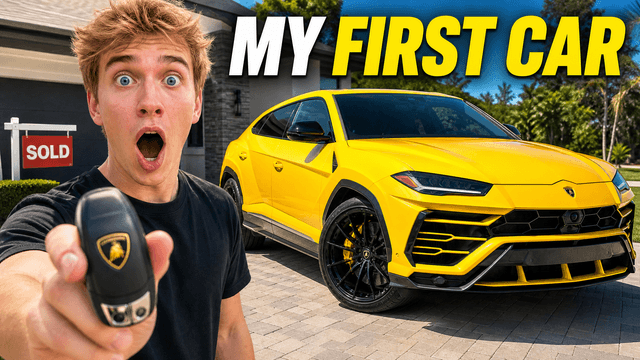 First Car Lamborghini Urus Thumbnail