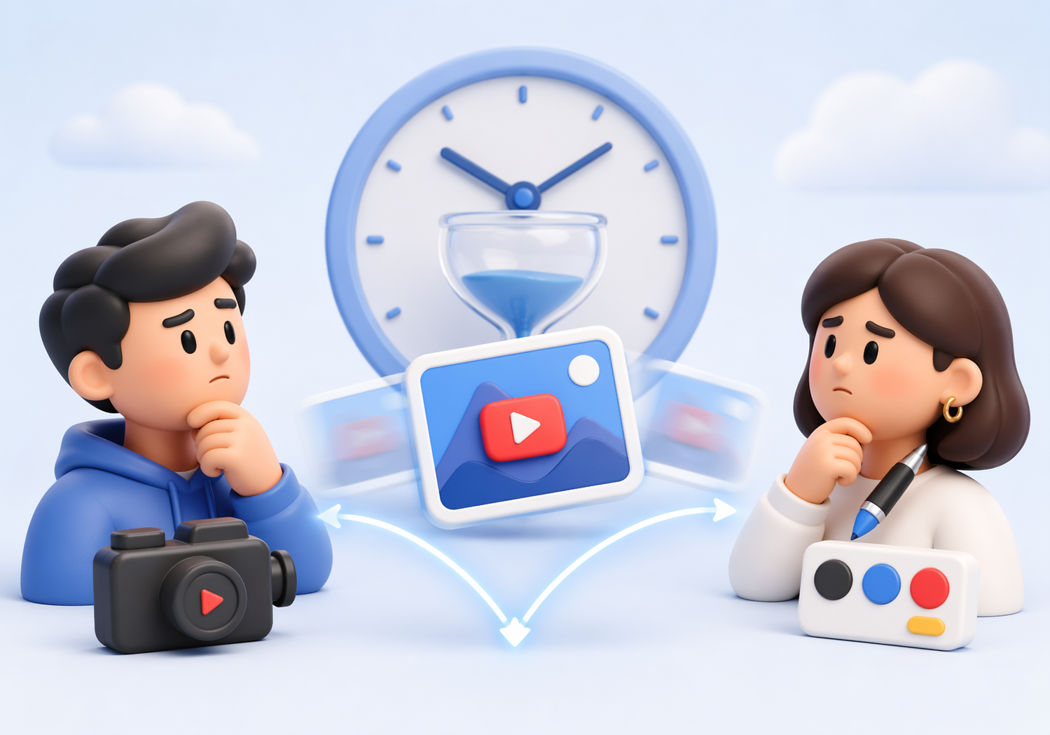 Thumbnail revision timeline preview